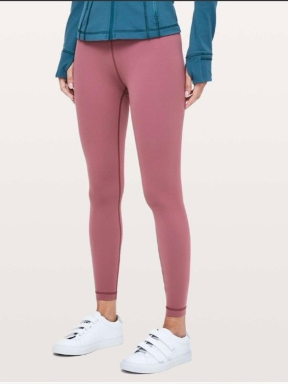 Lululemon Wunder Under Hi-Rise 7/8 Tight Full-On Luxtreme 25" Misty Merlot 6